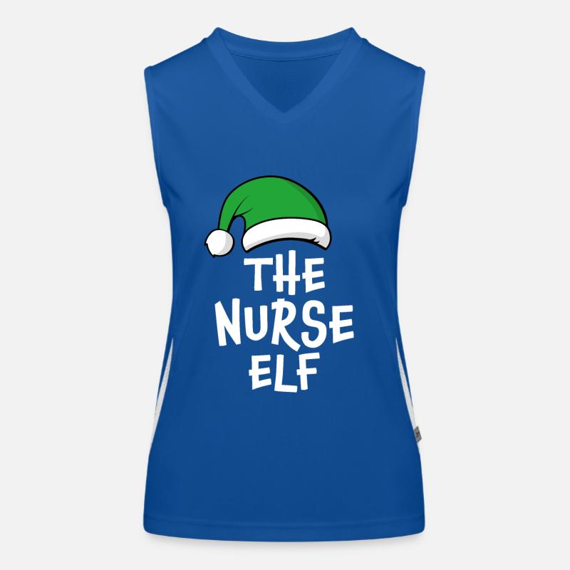 Die Krankenschwester Elf Funktionelles Kontrast-Tank Top für Frauen