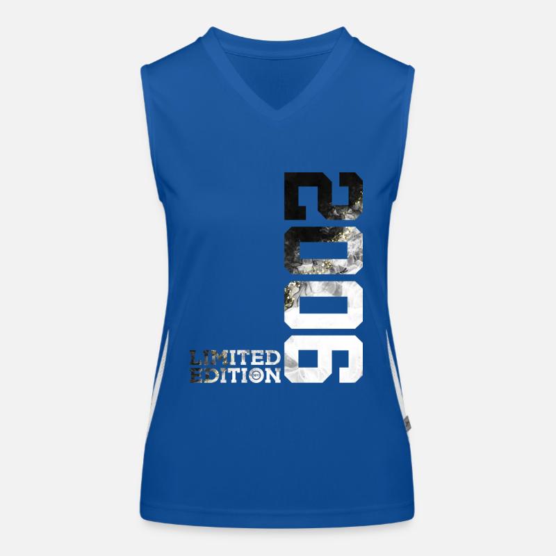 20. GEBURTSTAG LIMITED EDITION 2006 Funktionelles Kontrast-Tank Top für Frauen