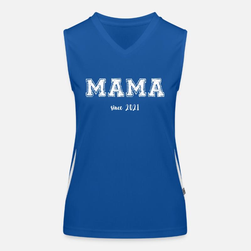 Maman 2021 Débardeur respirant contrasté Femme