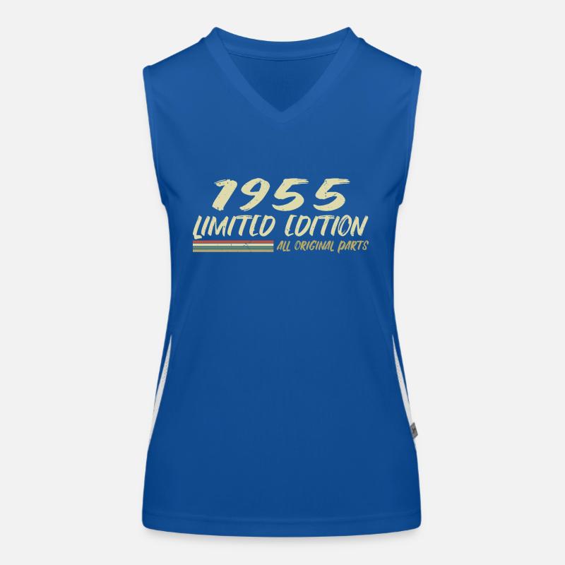 1955 Geburtstag Geschenkidee 1955 Funktionelles Kontrast-Tank Top für Frauen