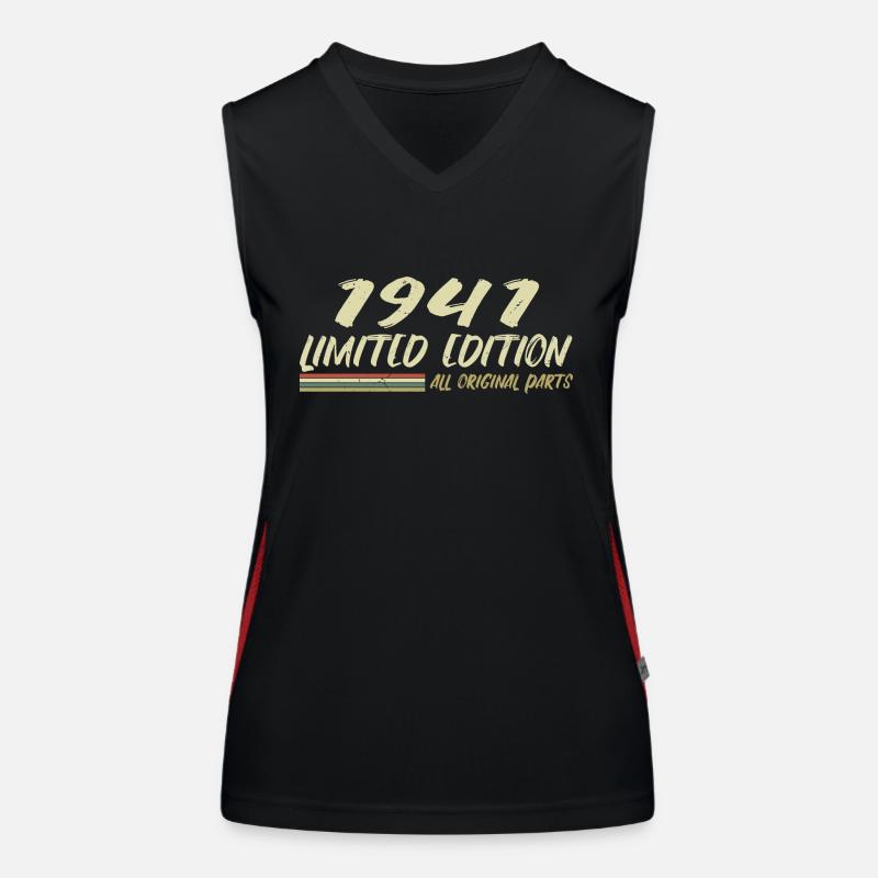 1941 Geburtstagsgeschenkidee 1941 Funktionelles Kontrast-Tank Top für Frauen