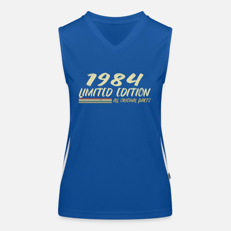 1984 Geburtstagsgeschenkidee 1984 Funktionelles Kontrast-Tank Top für Frauen