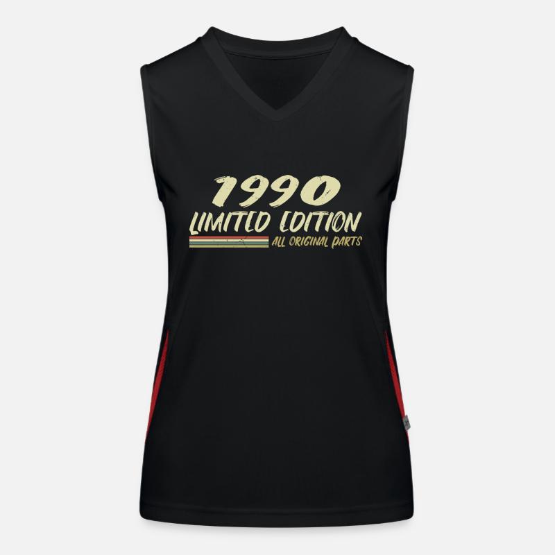 1990 Geburtstagsgeschenkidee 1990 Funktionelles Kontrast-Tank Top für Frauen
