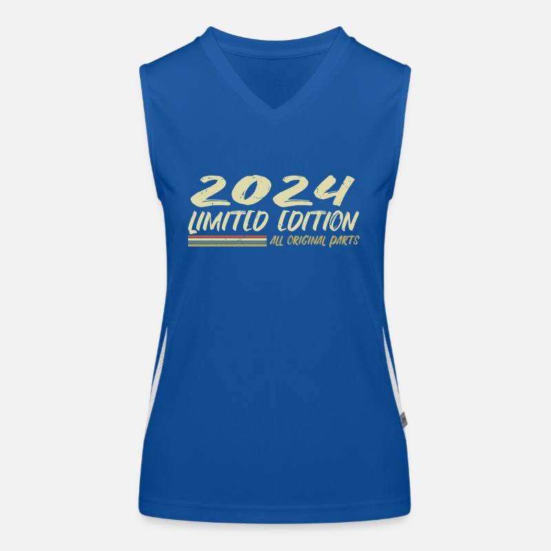 Geburtstagsgeschenk 2024 Geschenkidee 2024 Funktionelles Kontrast-Tank Top für Frauen