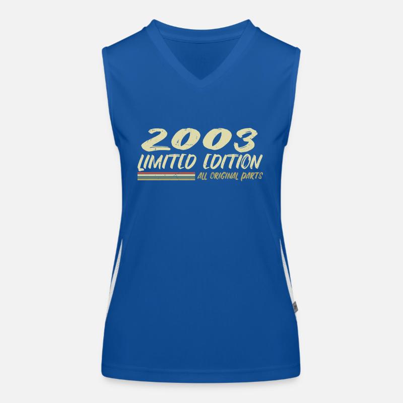 Geburtstagsgeschenk 2003 Geschenkidee 2003 Funktionelles Kontrast-Tank Top für Frauen
