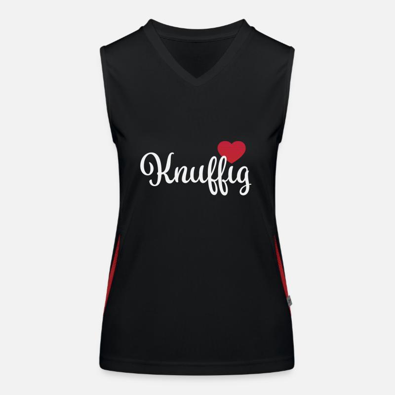 Knuffig Funktionelles Kontrast-Tank Top für Frauen