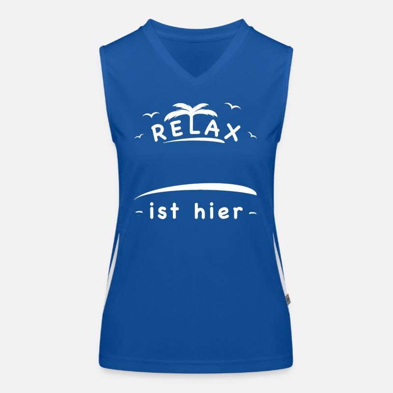 Relax Funktionelles Kontrast-Tank Top für Frauen