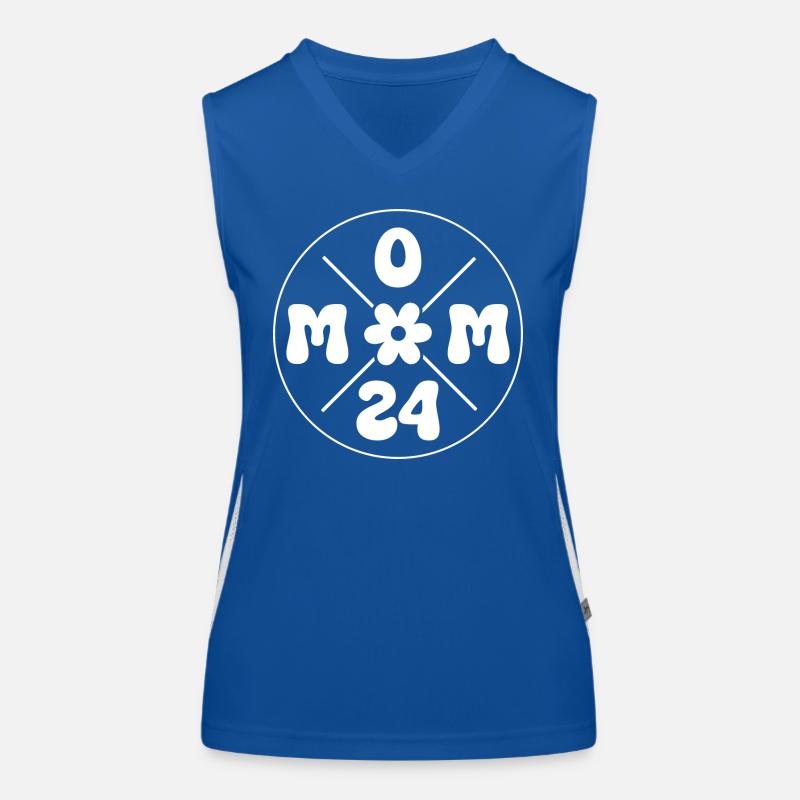 Mama 2024 werdende Mutter 2024 Muttertag Funktionelles Kontrast-Tank Top für Frauen