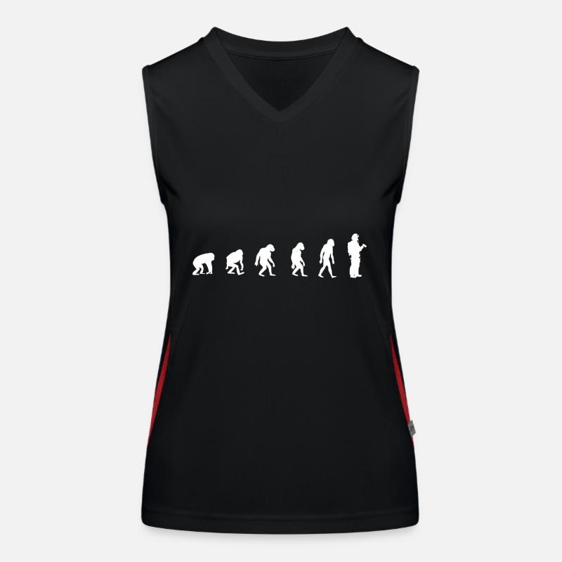 Firefighter Firefighter Firefighter Women's Functional Contrast Tank Top