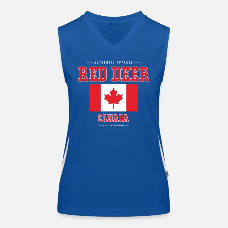 Red Deer Women's Functional Contrast Tank Top