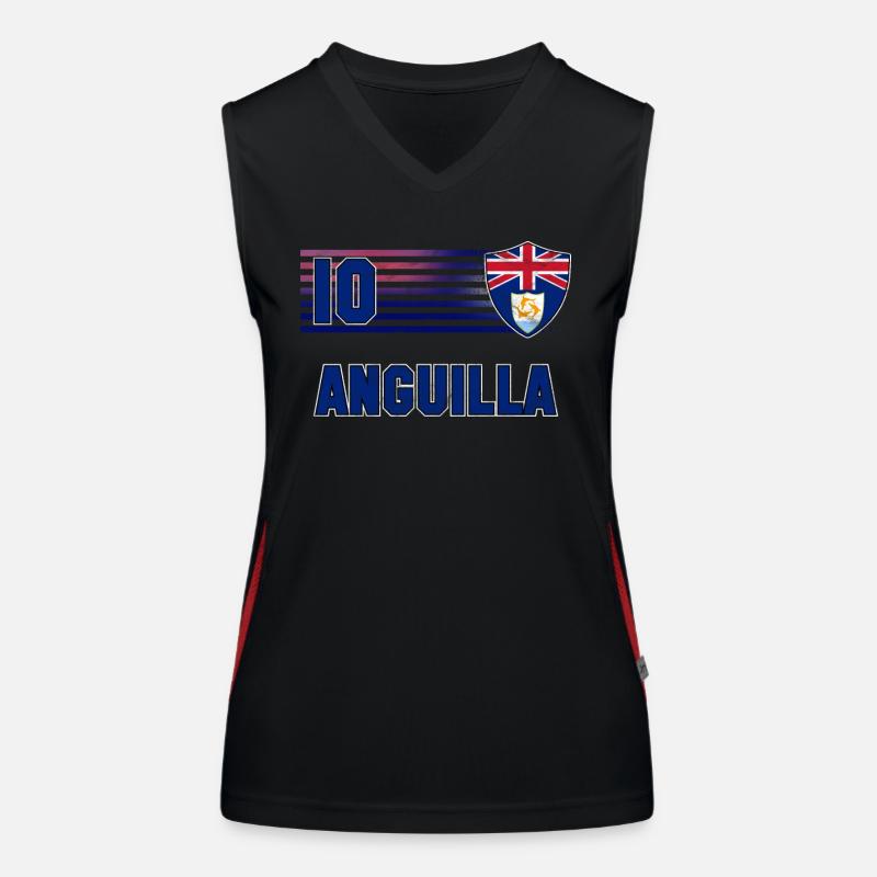 Anguilla Women's Functional Contrast Tank Top