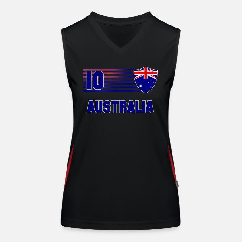 Australien Funktionelles Kontrast-Tank Top für Frauen