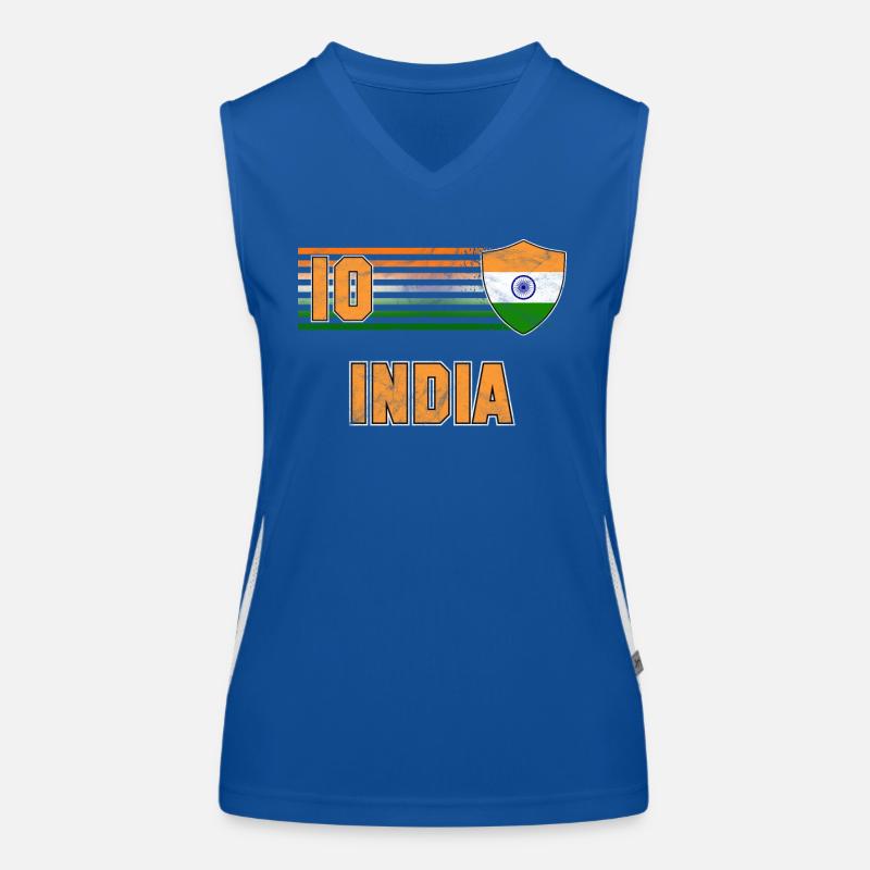 Inde Débardeur respirant contrasté Femme