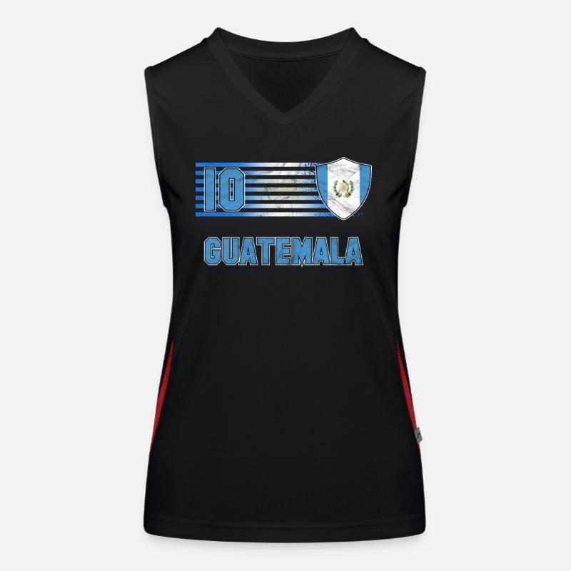 Guatemala Funktionelles Kontrast-Tank Top für Frauen