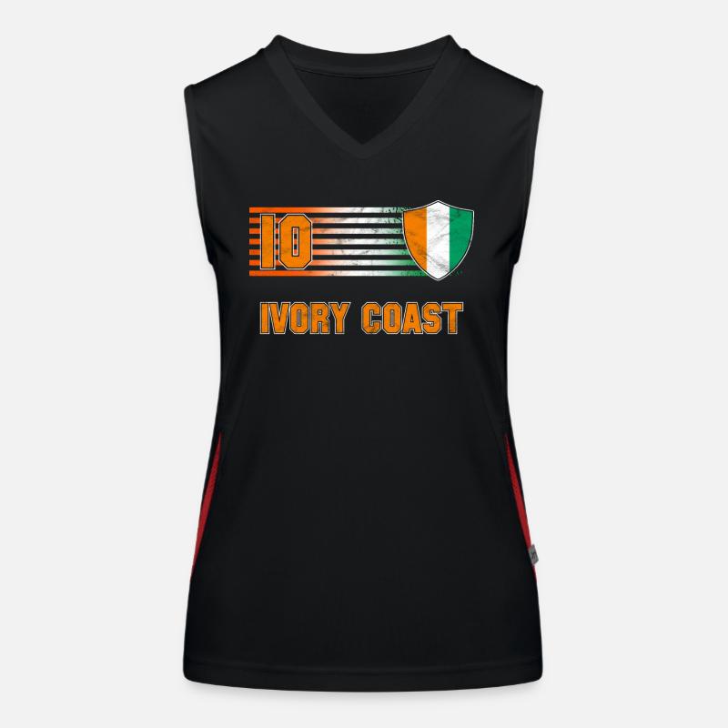 Ivory Coast Women's Functional Contrast Tank Top