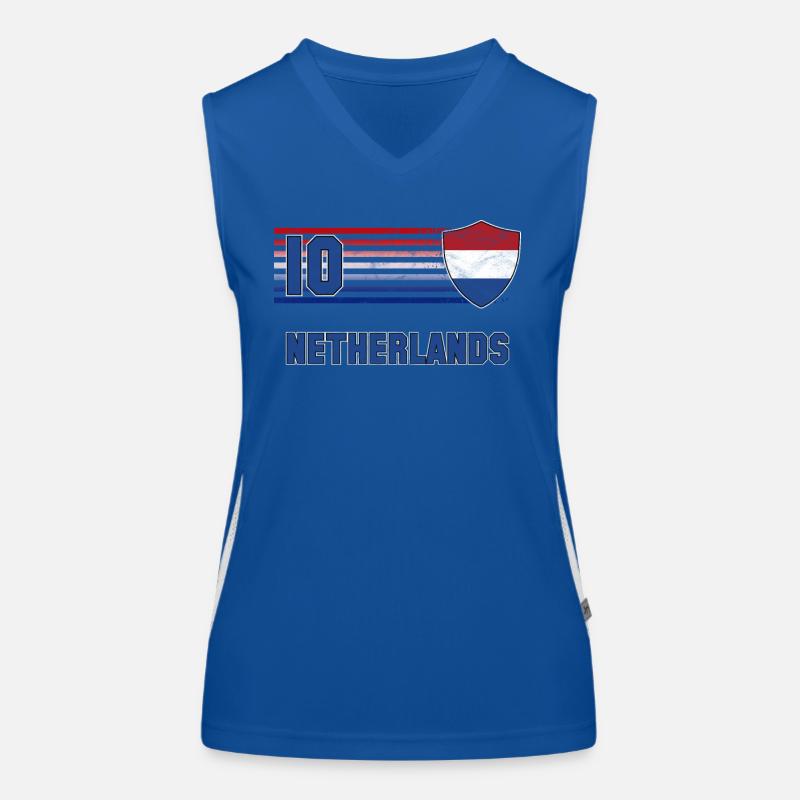 Netherlands Women's Functional Contrast Tank Top