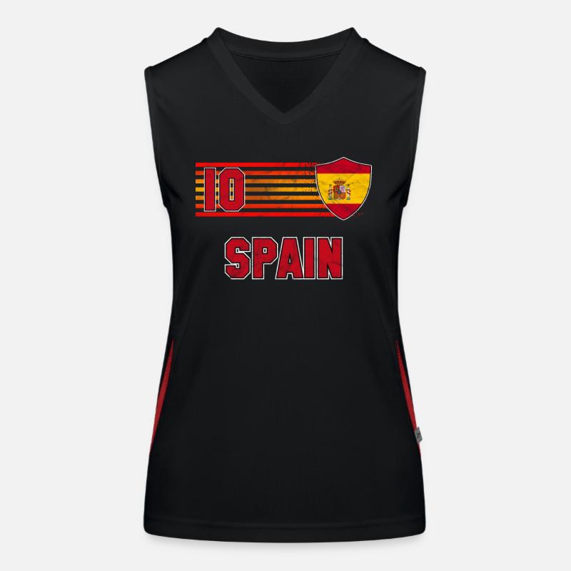 Spain Women's Functional Contrast Tank Top
