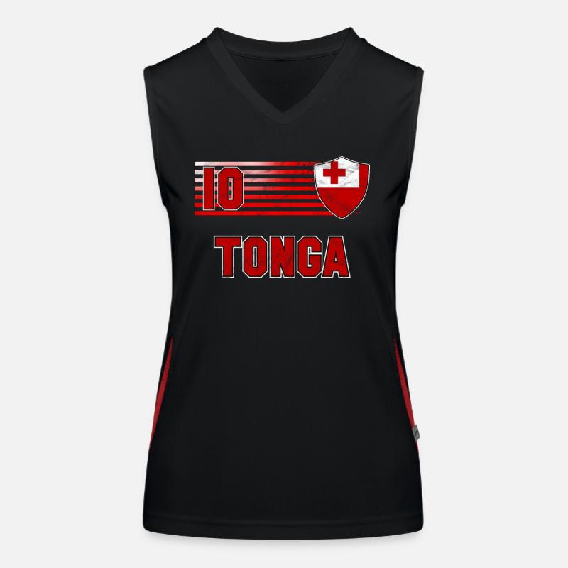 Tonga Débardeur respirant contrasté Femme