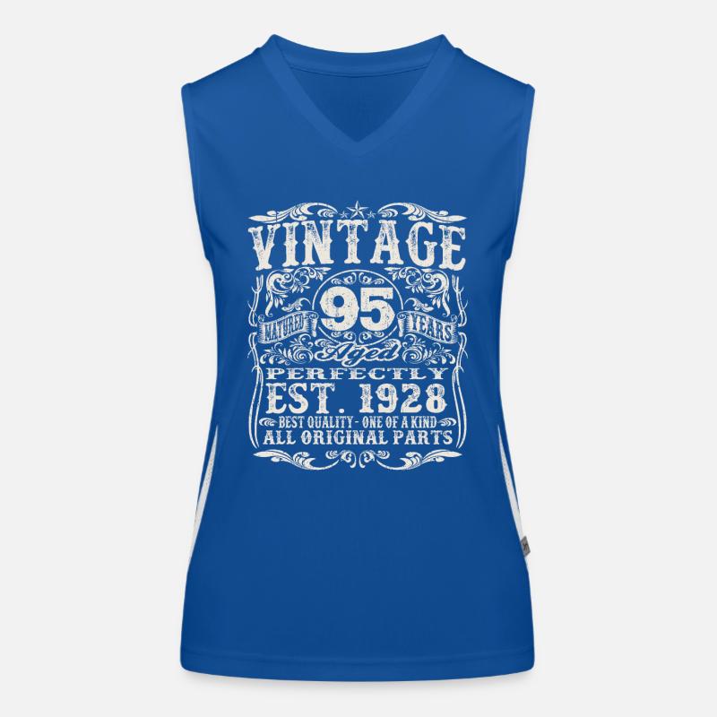 né en 1928 - 95 ans Débardeur respirant contrasté Femme