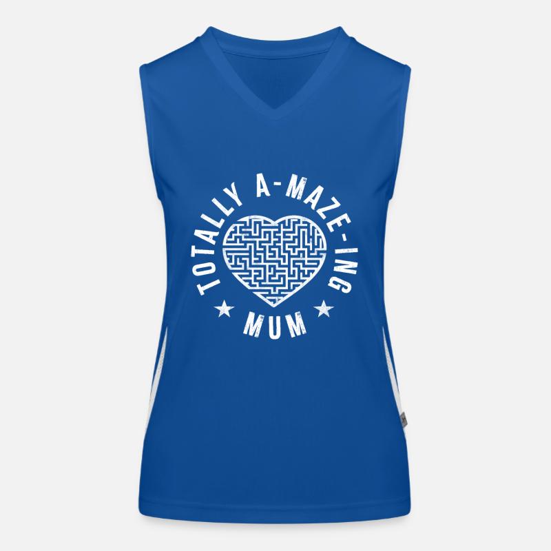 Totally A-maze-ing Mum Women's Functional Contrast Tank Top