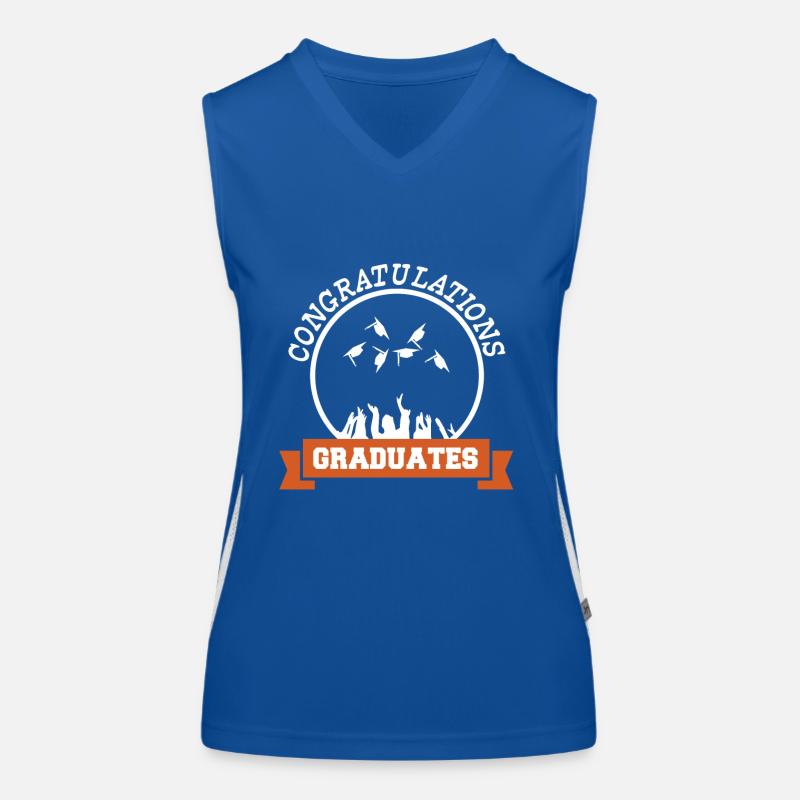 Graduates - Absolventen Funktionelles Kontrast-Tank Top für Frauen