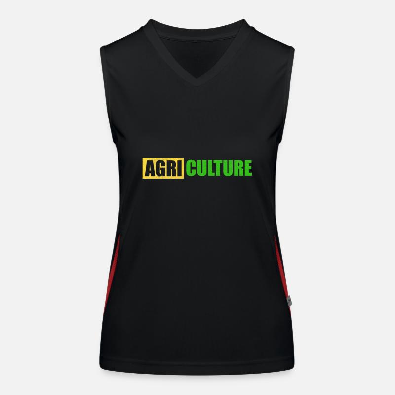 Farm Funktionelles Kontrast-Tank Top für Frauen