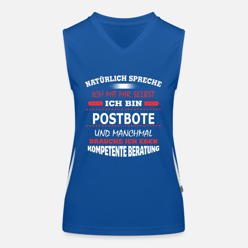 POSTBOTE Funktionelles Kontrast-Tank Top für Frauen