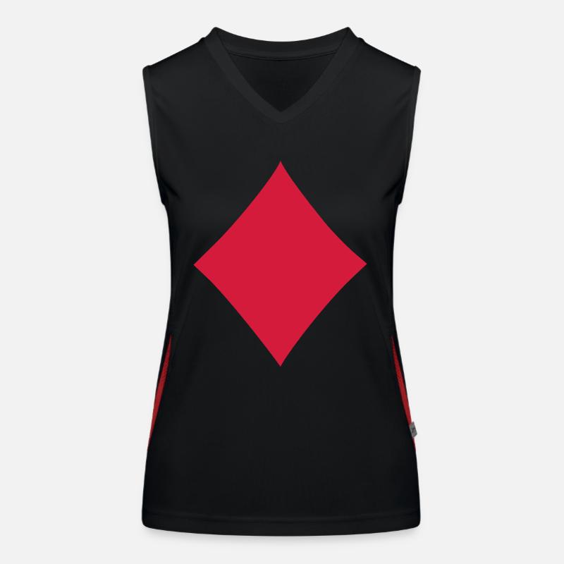 Diamond Women's Functional Contrast Tank Top