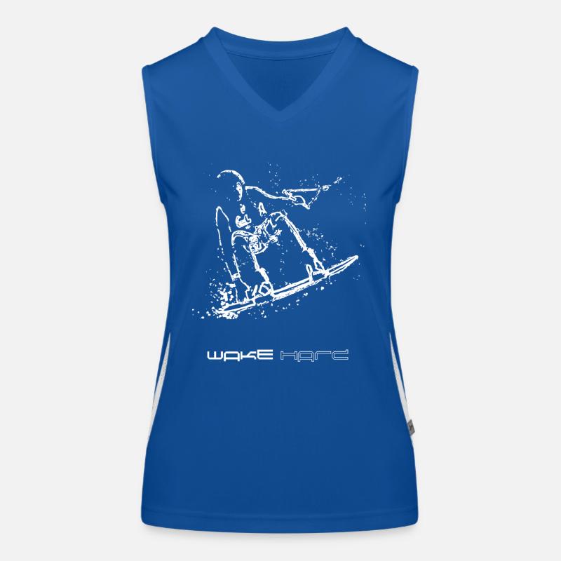wakeboarder Women's Functional Contrast Tank Top