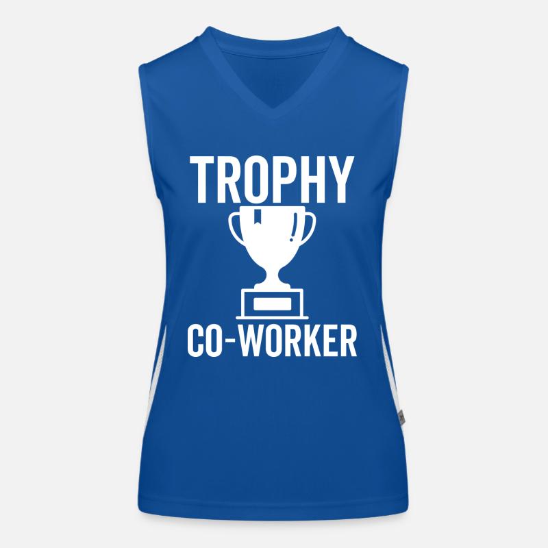 Trophy Mitarbeiter Funktionelles Kontrast-Tank Top für Frauen