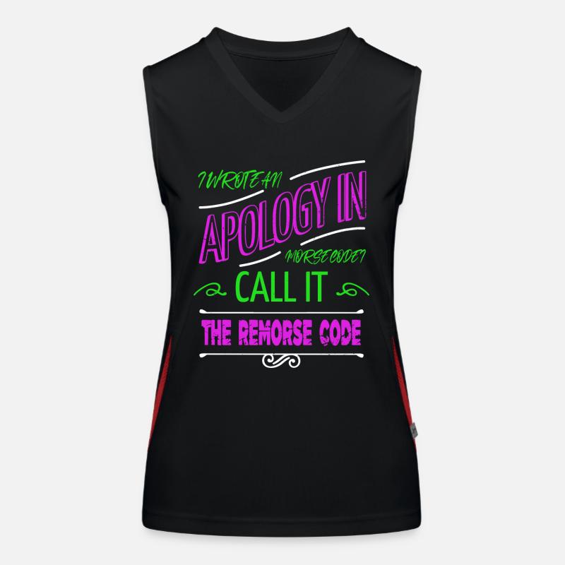 langage informatique de programmation d’étudiants Débardeur respirant contrasté Femme