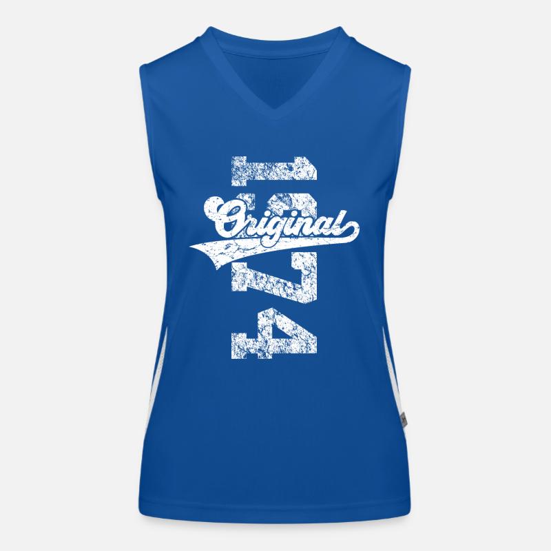 52. GEBURTSTAG ORIGINAL 1974 Funktionelles Kontrast-Tank Top für Frauen