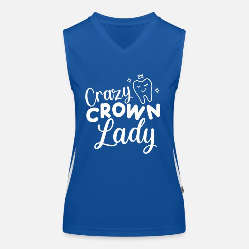 Dental technicians work dentist gift Women's Functional Contrast Tank Top