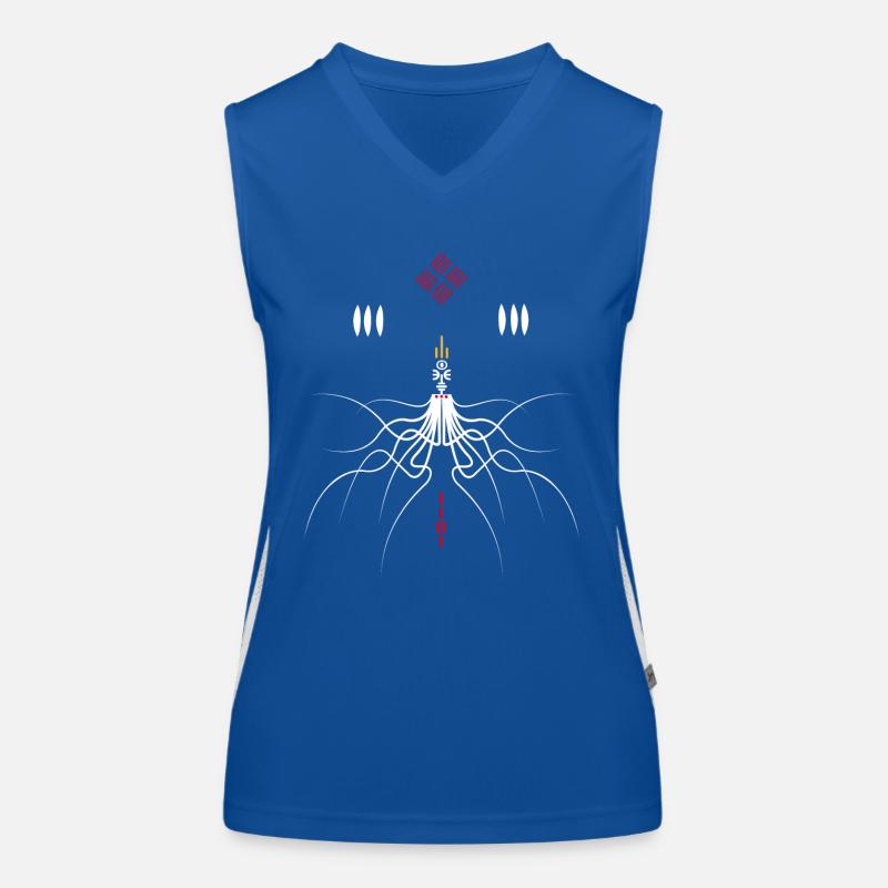 Vorfahren 10 Funktionelles Kontrast-Tank Top für Frauen
