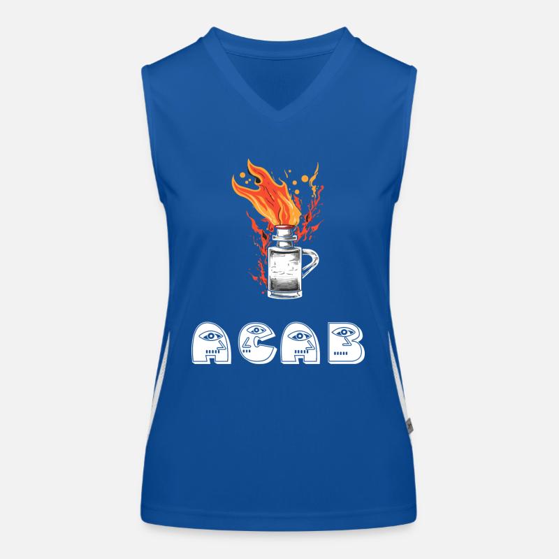 ACAB Débardeur respirant contrasté Femme