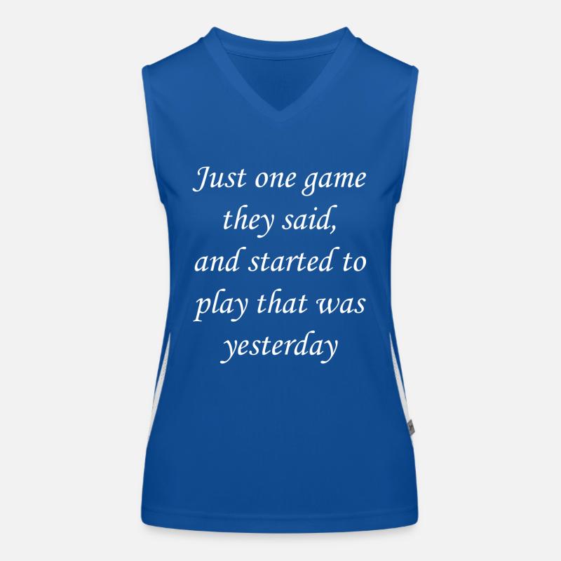 boardgame chess backgammon game night Funktionelles Kontrast-Tank Top für Frauen