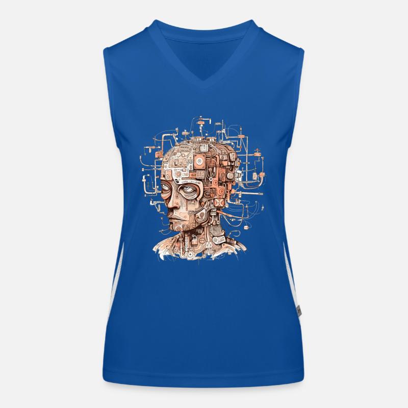 Abstract Mind Women's Functional Contrast Tank Top