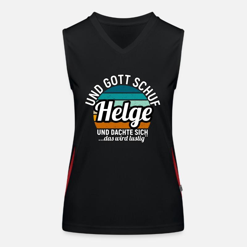 Helge Funktionelles Kontrast-Tank Top für Frauen