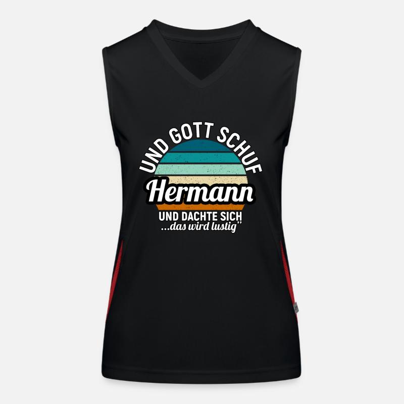 Hermann Funktionelles Kontrast-Tank Top für Frauen