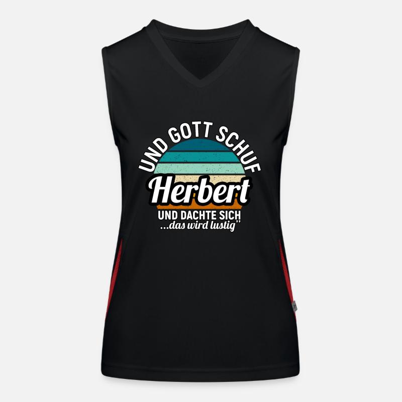 Herbert Funktionelles Kontrast-Tank Top für Frauen