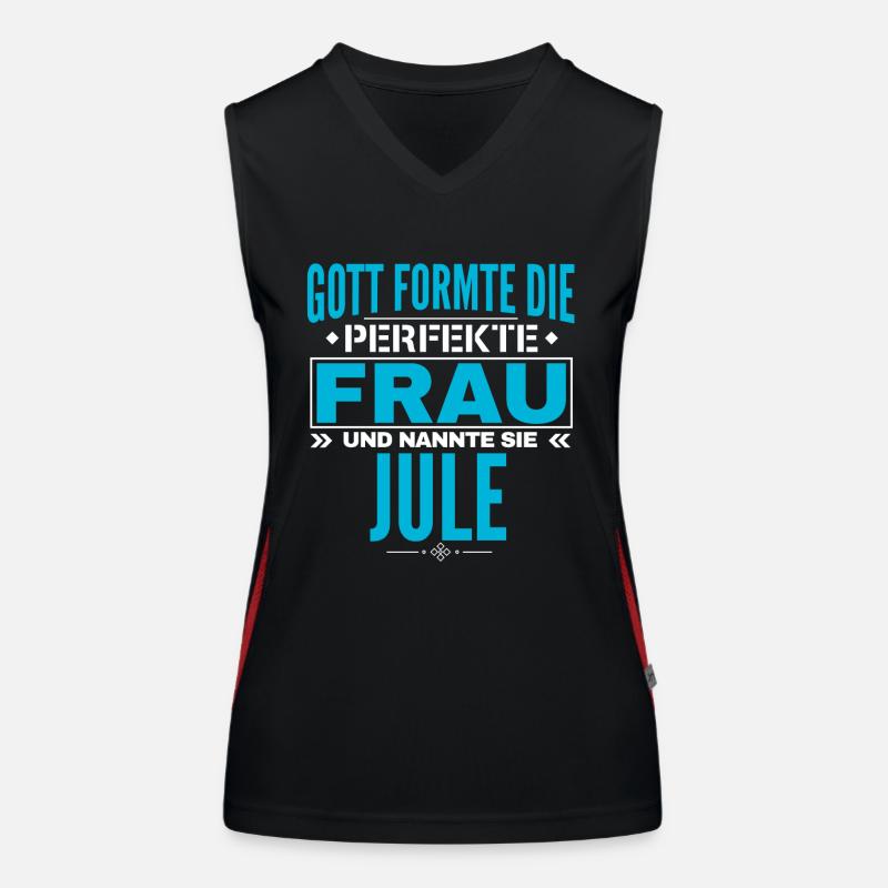 Jule Nom Design Débardeur respirant contrasté Femme