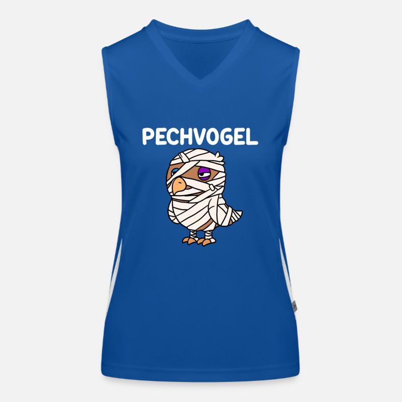 Pechvogel Funktionelles Kontrast-Tank Top für Frauen