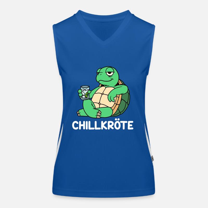 Chill toad Women's Functional Contrast Tank Top