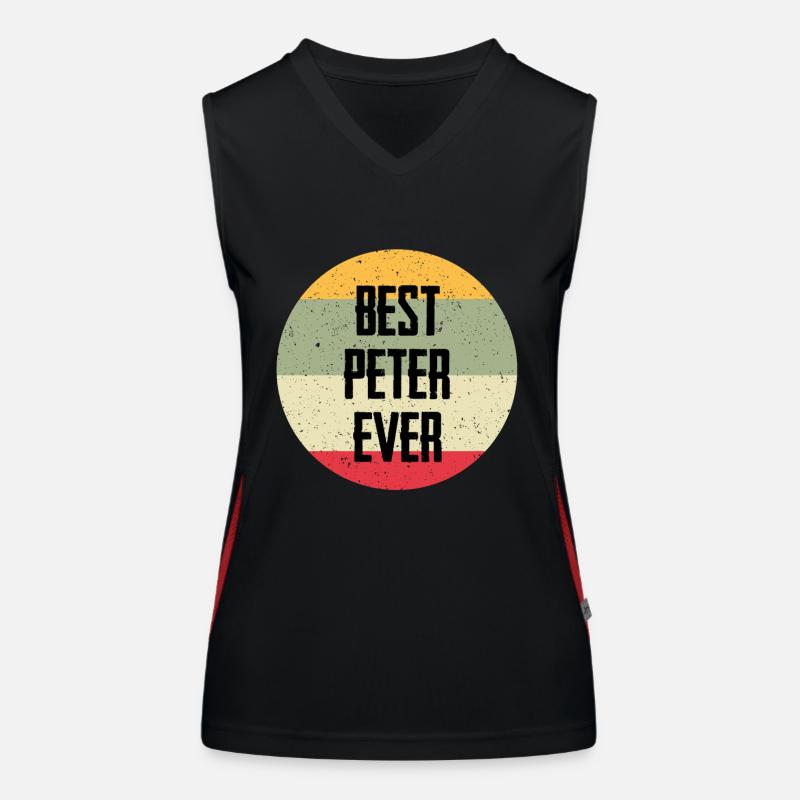Le meilleur Peter de tous les temps Débardeur respirant contrasté Femme