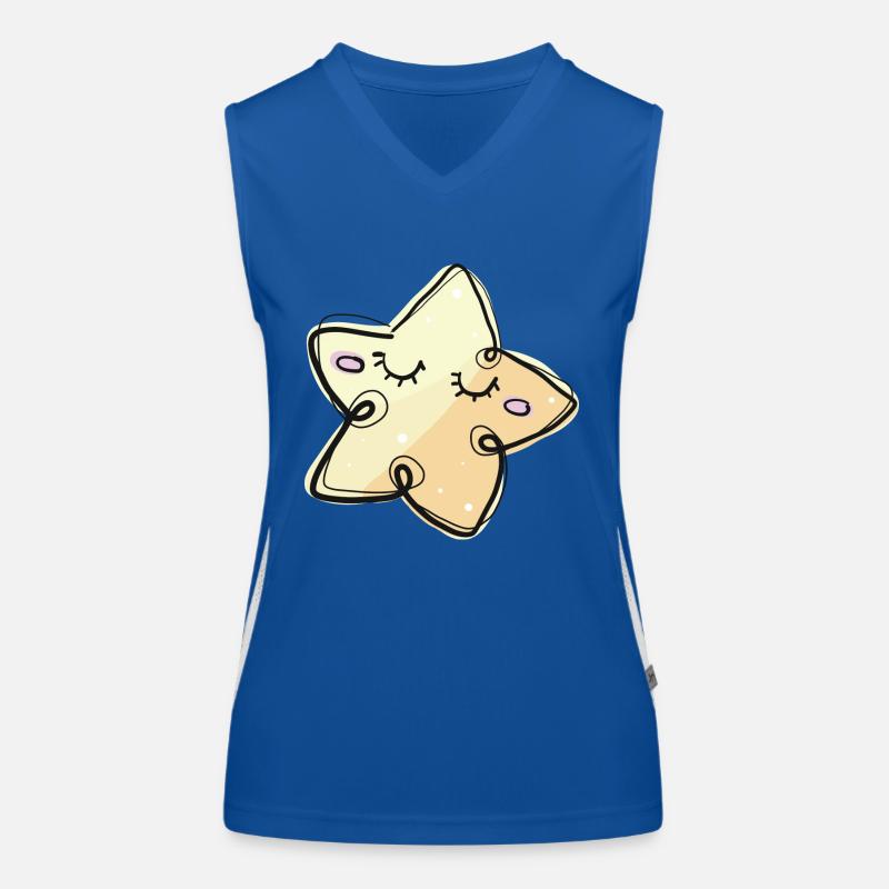 ASTERISK Débardeur respirant contrasté Femme