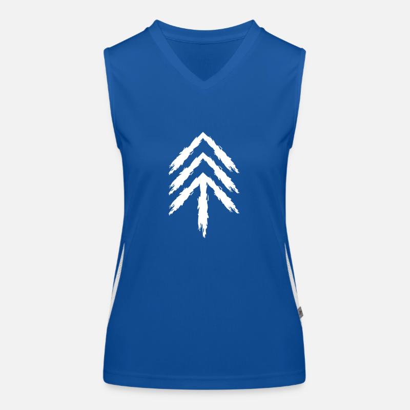 up arrow Women's Functional Contrast Tank Top