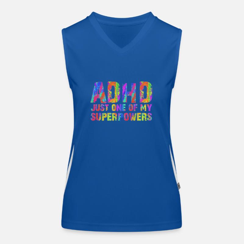 Adhd (Adhd) Débardeur respirant contrasté Femme
