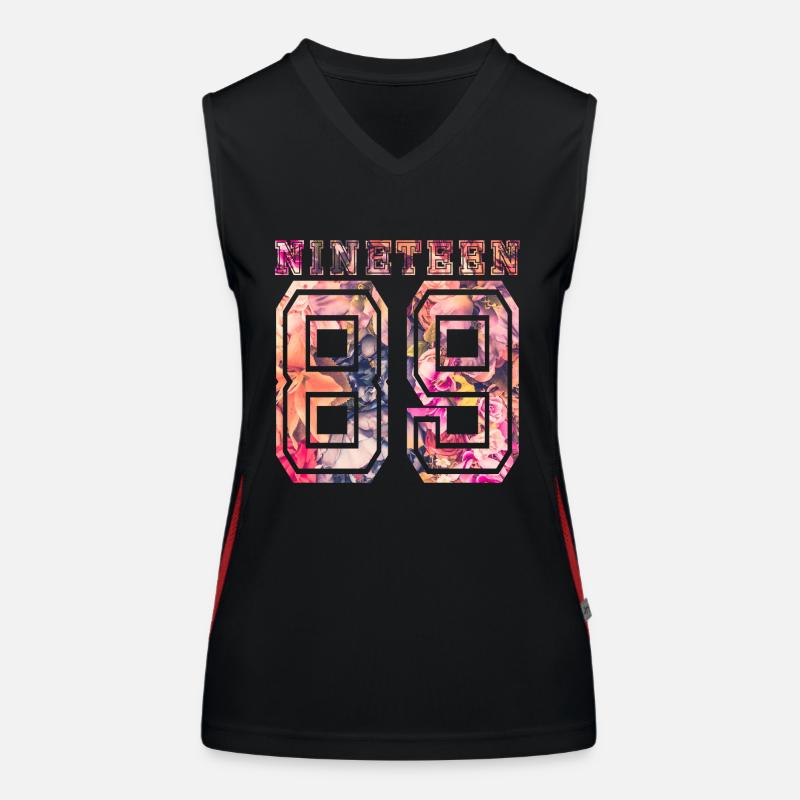 NINETEEN 1989 B Funktionelles Kontrast-Tank Top für Frauen