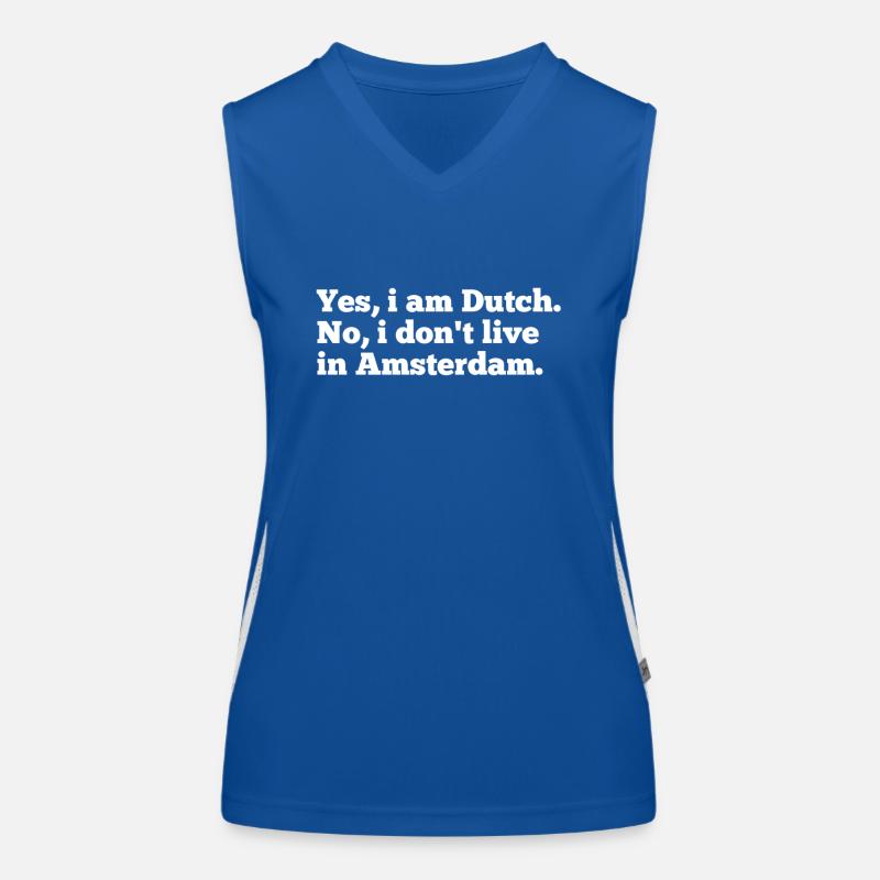 Dutch Women's Functional Contrast Tank Top