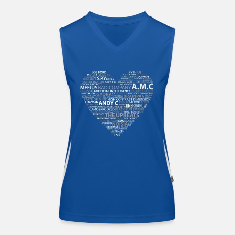 DNB LOVE Women's Functional Contrast Tank Top